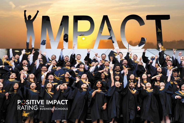HKUST Business School is the only business school in Hong Kong recognized for its social impact and sustainability achievements in the latest “Positive Impact Rating”.